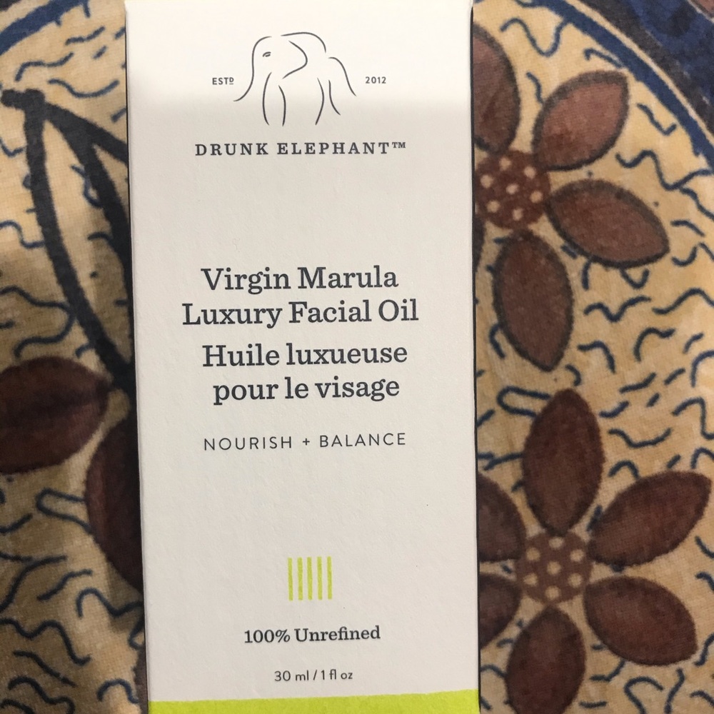 Drunk elephant virgin marula oil